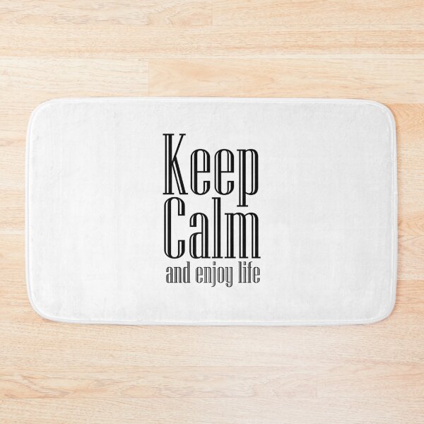 Item preview, keep calm and enjoy life designed and sold by Artimax-Studio.
