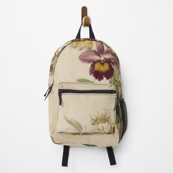 Artikelvorschau, Vintage-Kunstwerk mit tropischen Orchideenmotiven entworfen und verkauft von desmondlyon.