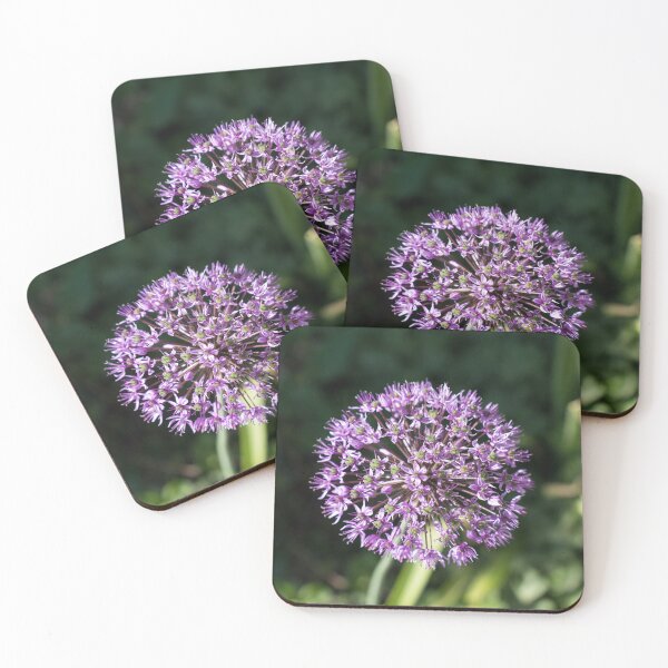 Item preview, Solo Vibrant Purple Allium Blossom designed and sold by Georgia Mizuleva.