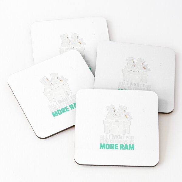 Item preview, All I Want For Christmas Is More RAM Tech Humor designed and sold by Bianca Oltean.