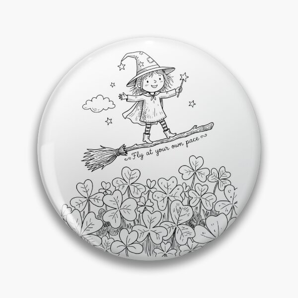 Item preview, Broomstick Flight Balance - Witchy Vibes designed and sold by bapupa.