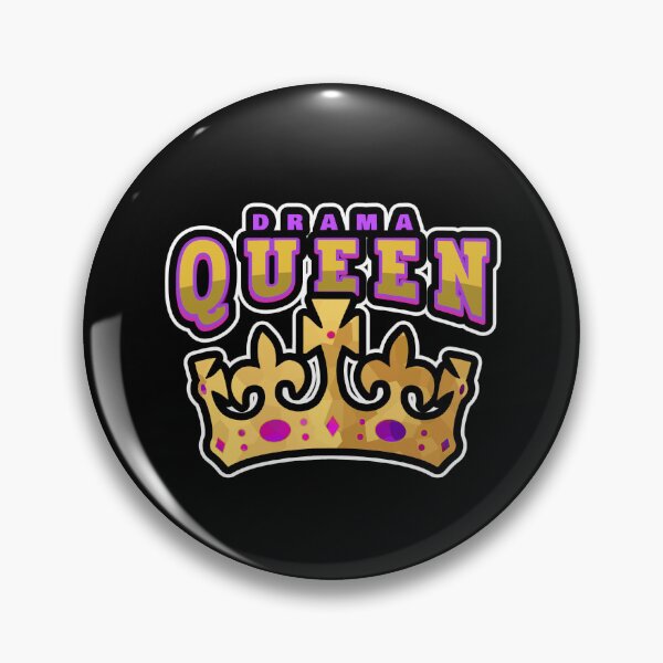 Item preview, Drama Queen Gold Crown designed and sold by Sartoris Art.