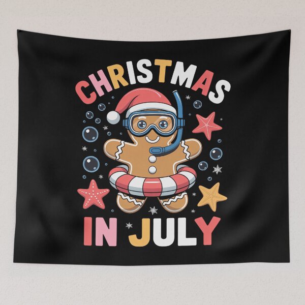 Item preview, Christmas In July Gingerbread designed and sold by SapfireStuArt.