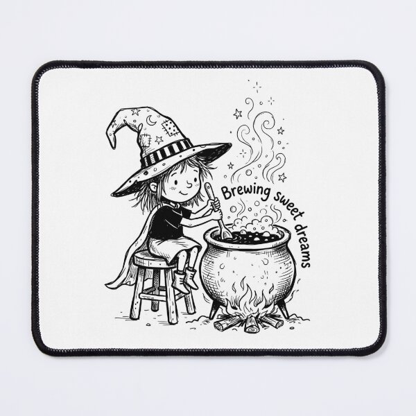 Item preview, Lunar Cauldron Stir - Witchy Vibes designed and sold by bapupa.