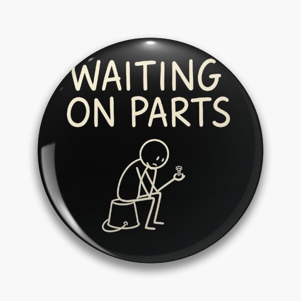 Item preview, Mechanic Men Auto Repair Waiting on Parts Car Technician designed and sold by Starry Night Creative Art.