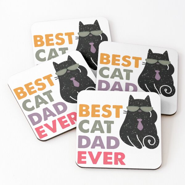 Item preview, Best Cat Dad Ever designed and sold by Dmo3HarkoArt.