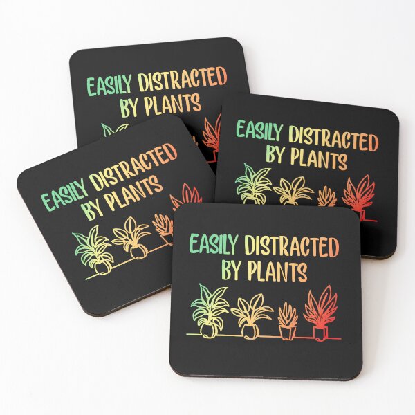 Item preview, Easily Distracted By Plants Plant Lover Gardening Gift designed and sold by teeperfect.