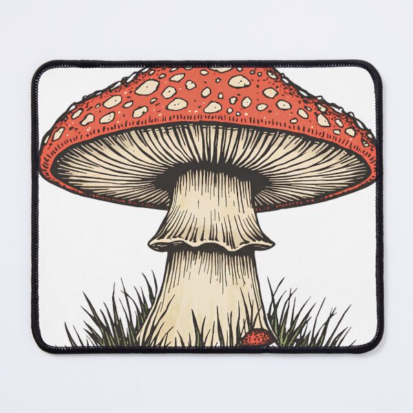 Item preview, Vintage Amanita Muscaria - Cottagecore Botanical Mushroom designed and sold by Melian Vintage.