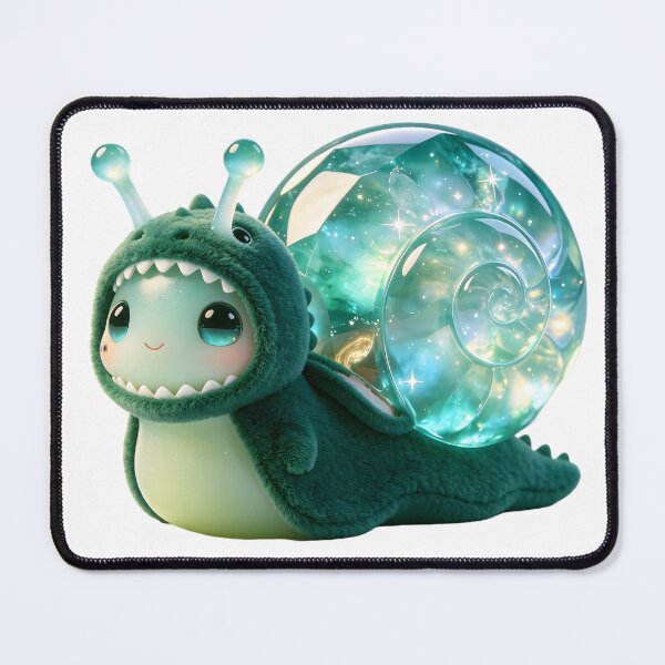 Item preview, Emerald Snail - Cozy Dino Onesie Cosplay Dream designed and sold by ABYSSLAB.