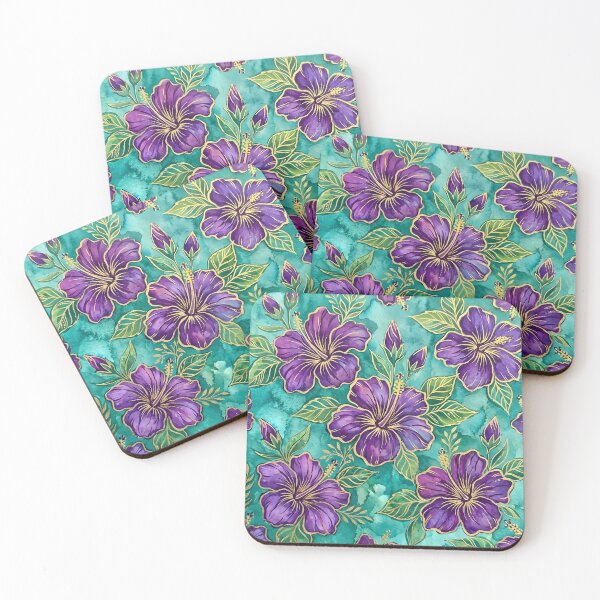 Item preview, Purple Hibiscus Flower  designed and sold by GraphicsClub.