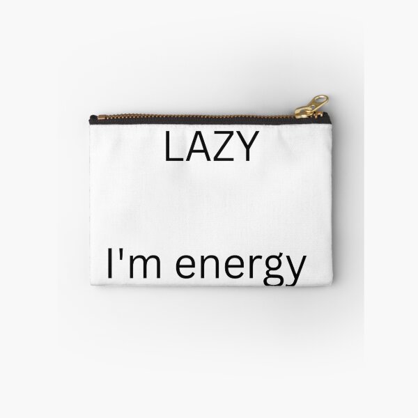 Item preview, I'm Not Lazy I'm Energy Efficient Funny Sarcastic Quote Mug designed and sold by SLS-Creations.