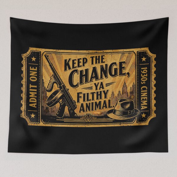 Item preview, Filthy Animal Cinema Ticket designed and sold by agearb.