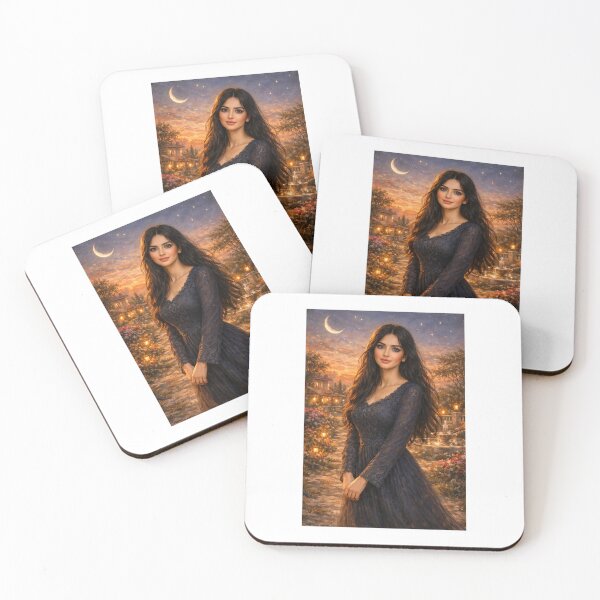 Item preview, Beautiful Women in the evening designed and sold by Tajdeedona.