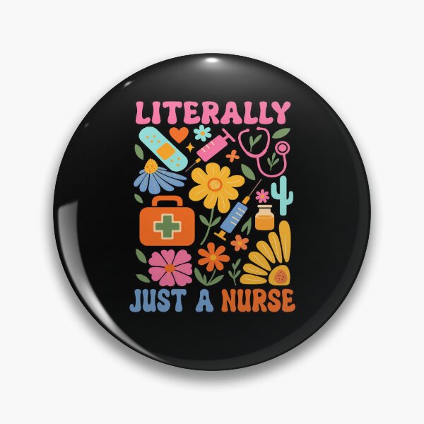 Item preview, I'm Literally Just A Nurse designed and sold by Worlddoodlex.