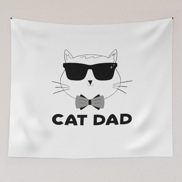 Item preview, Father's Day Cat Daddy Best Cat Dad Ever designed and sold by Dmo3HarkoArt.