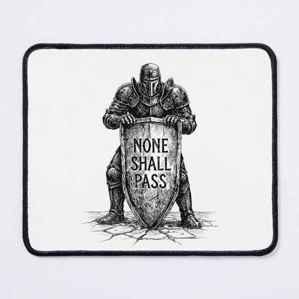 Item preview, I Am The Wall - Black Knight designed and sold by bapupa.