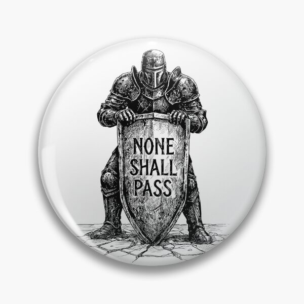 Item preview, I Am The Wall - Black Knight designed and sold by bapupa.