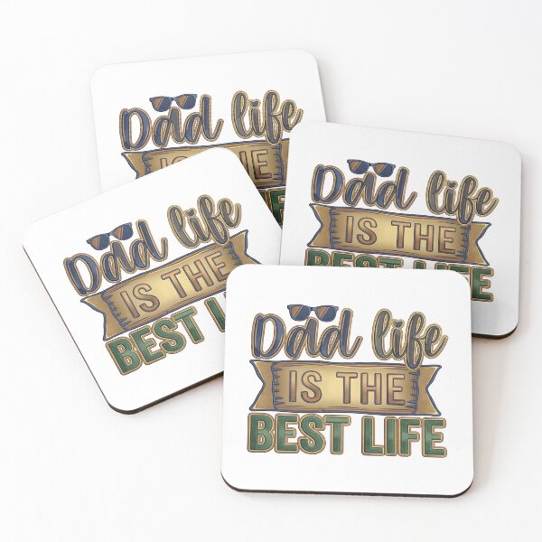 Item preview, Dad Life is the Best Life – Retro Cool Father’s Day Graphic Design designed and sold by SideKickCreates.