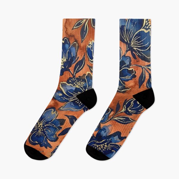 Item preview, Navy Floral  designed and sold by GraphicsClub.