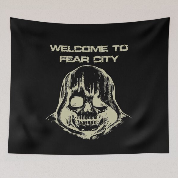 Item preview, Welcome to Fear City Vintage Horror Design designed and sold by AnnickGoutal1.