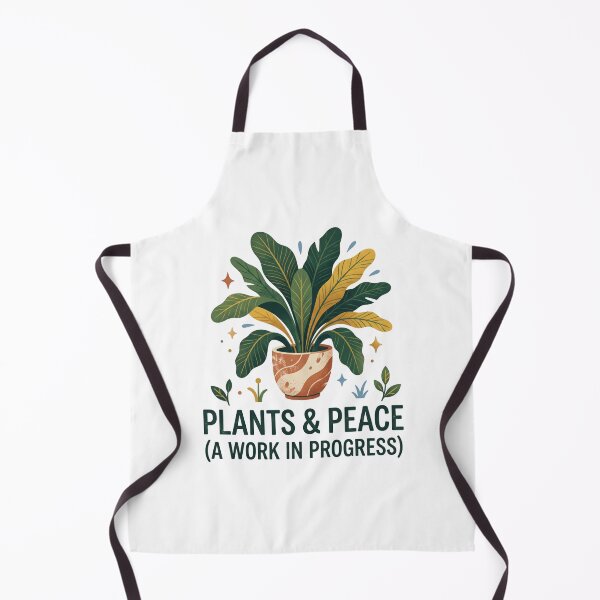 Item preview, Plants And Peace Work In Progress Houseplant designed and sold by LikeDrop.