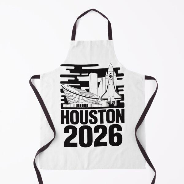 Item preview, Houston 2026 Space Shuttle Football T-Shirt V1 designed and sold by DarylWelsh2024.