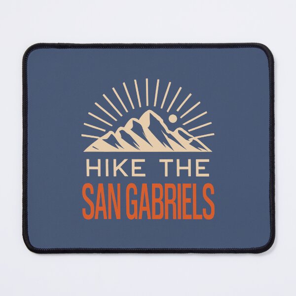 Item preview, Hike The San Gabriel Mountains California Sunburst designed and sold by Esskay Designs.