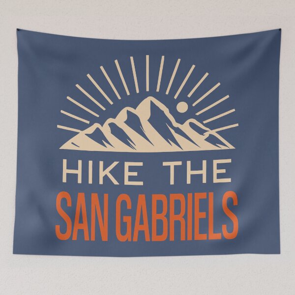 Item preview, Hike The San Gabriel Mountains California Sunburst designed and sold by Esskay Designs.