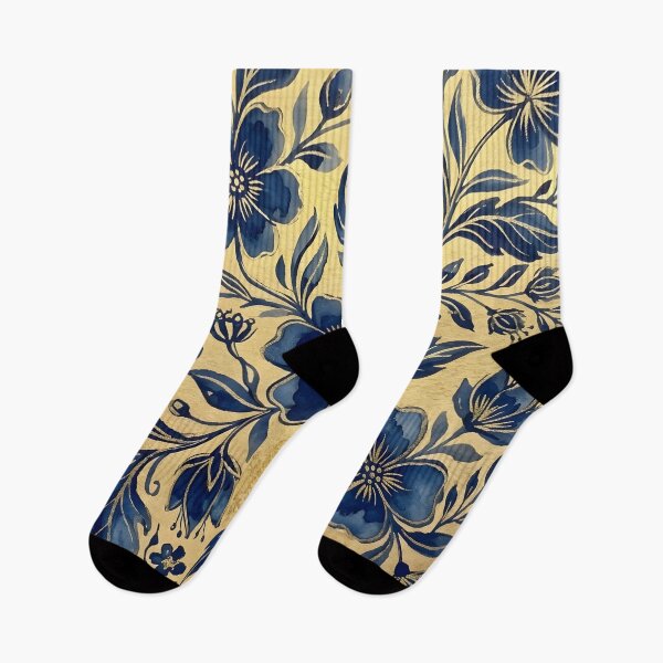 Item preview, Navy Floral  designed and sold by GraphicsClub.