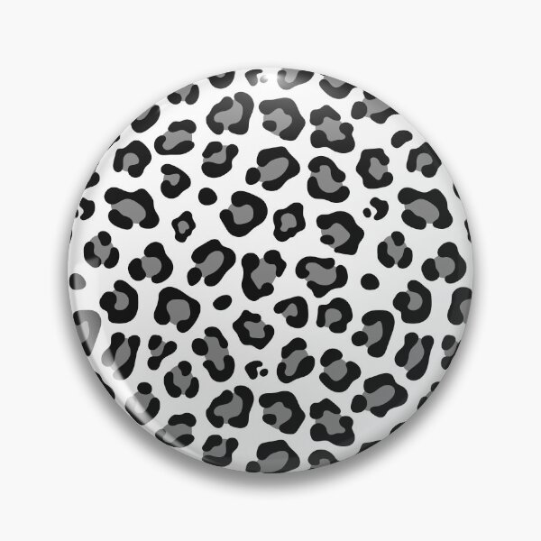 Item preview, White and Black leopard print designed and sold by pattern-archive.