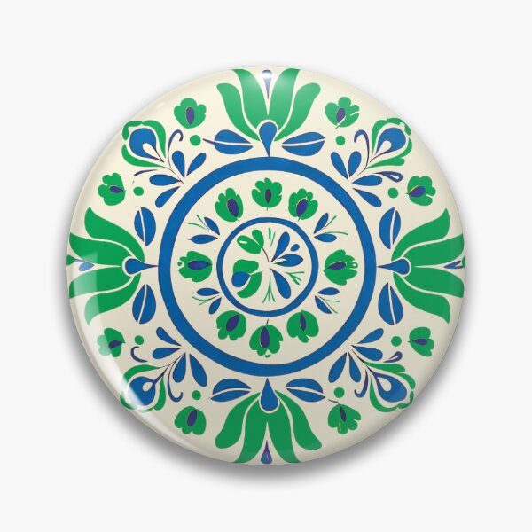 Item preview, Folk Mandala designed and sold by CharlottePlaceArt.