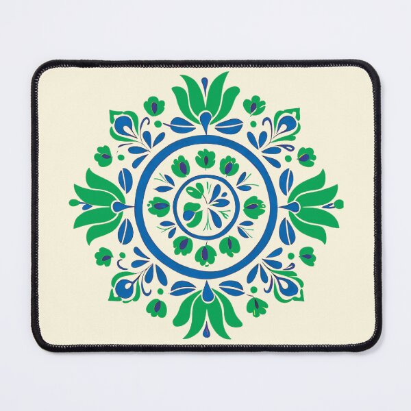 Item preview, Folk Mandala designed and sold by CharlottePlaceArt.