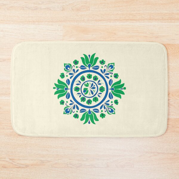 Item preview, Folk Mandala designed and sold by CharlottePlaceArt.
