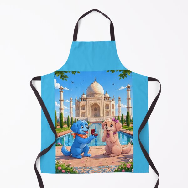 Item preview, Blue Dog Proposal at the Taj Mahal designed and sold by pensational.