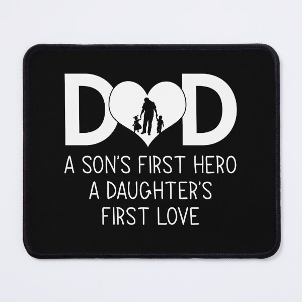 Item preview, Dad A Sons First Hero A Daughters First Love Father Gift designed and sold by teeperfect.