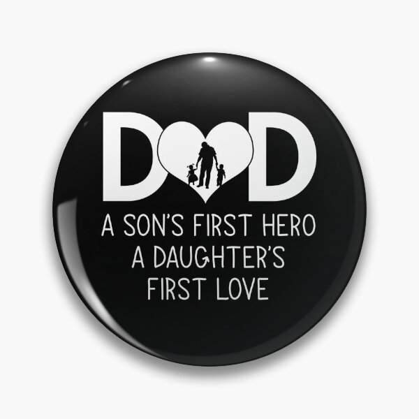 Item preview, Dad A Sons First Hero A Daughters First Love Father Gift designed and sold by teeperfect.