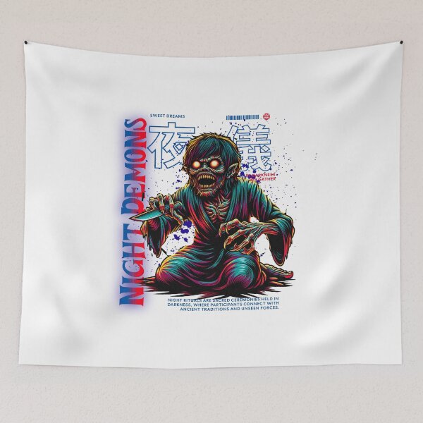Item preview, Sleep Demons, nightmare, Scary, Horror designed and sold by bluesquidink.