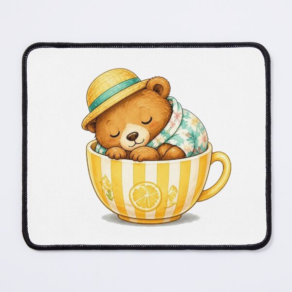 Item preview, Cozy Bear in a Teacup – Summer Edition designed and sold by Icareis-Studios.