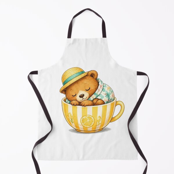 Item preview, Cozy Bear in a Teacup – Summer Edition designed and sold by Icareis-Studios.