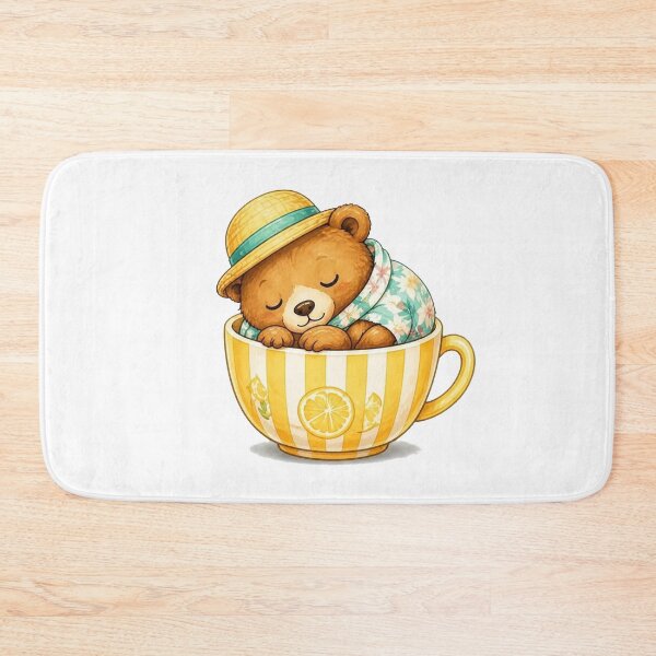 Item preview, Cozy Bear in a Teacup – Summer Edition designed and sold by Icareis-Studios.