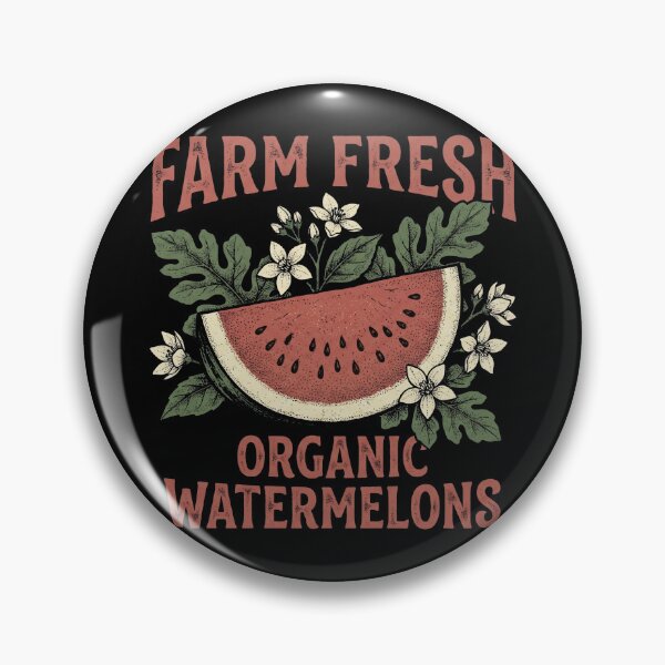 Item preview, Farm Fresh Organic Watermelons Vintage Farmers Market Botanical designed and sold by TeNovaStudio.