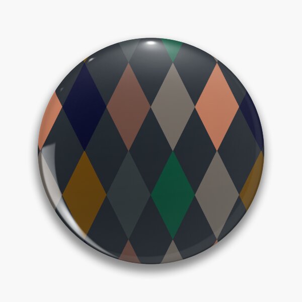 Item preview, Dark Earth Tone Harlequin Diamonds Design  designed and sold by PatternTitan.