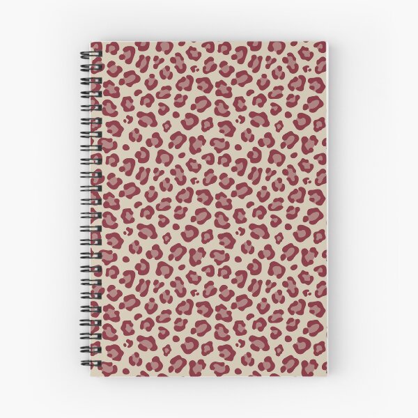 Item preview, Beige and Red leopard print designed and sold by pattern-archive.