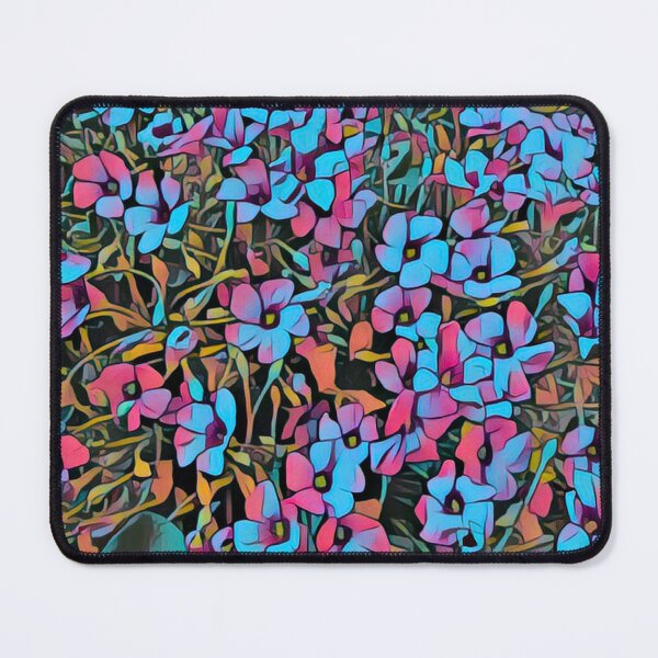 Item preview, Abstract Impressionist Oxalis Purple Shamrock Digital Art designed and sold by BalkanBloom.