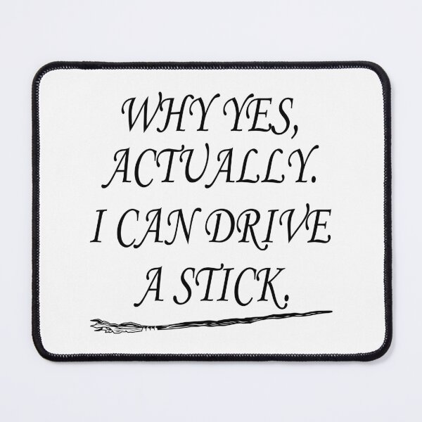 Item preview, Why Yes I Can Drive A Stick Funny Halloween Witch Sarcastic Cute Gift designed and sold by ScienceCorner.