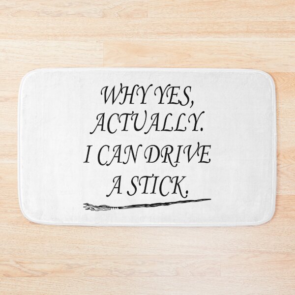 Item preview, Why Yes I Can Drive A Stick Funny Halloween Witch Sarcastic Cute Gift designed and sold by ScienceCorner.