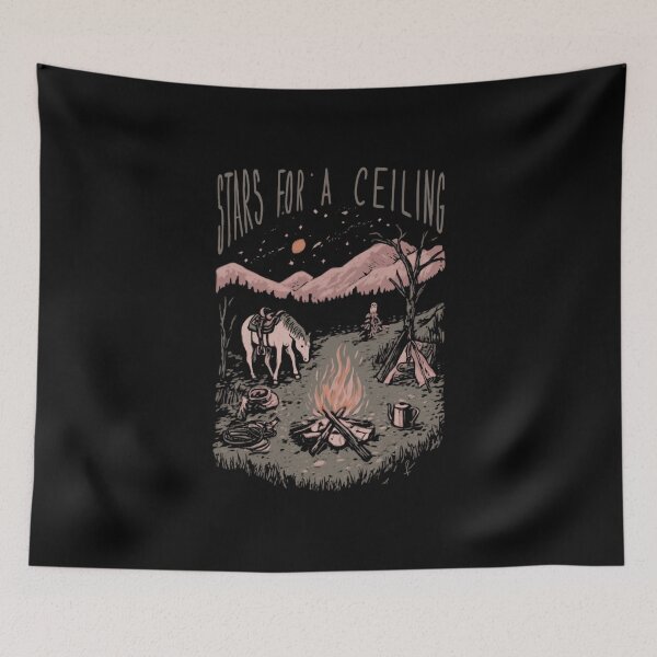 Item preview, Stars For A Ceiling Western Camp Scene designed and sold by Blurbean.