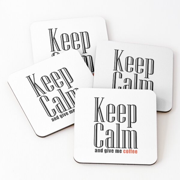 Item preview, keep calm and give me coffee designed and sold by Artimax-Studio.