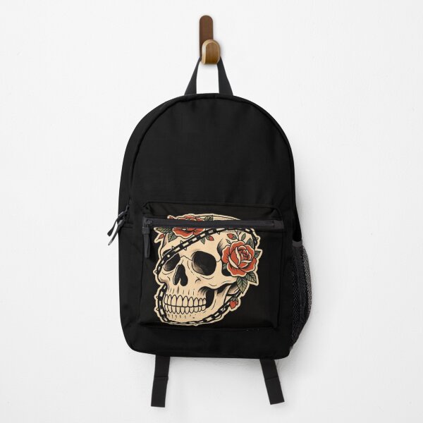 Item preview, Skull and Roses – Traditional Tattoo Art designed and sold by wojtas90.