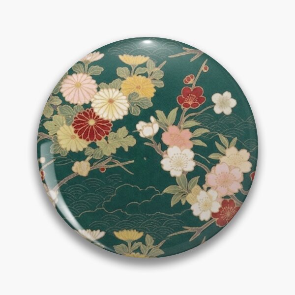 Item preview, Japanese Floral Seamless Pattern – Sakura & Chrysanthemum Botanical Design designed and sold by FashioonTrends.